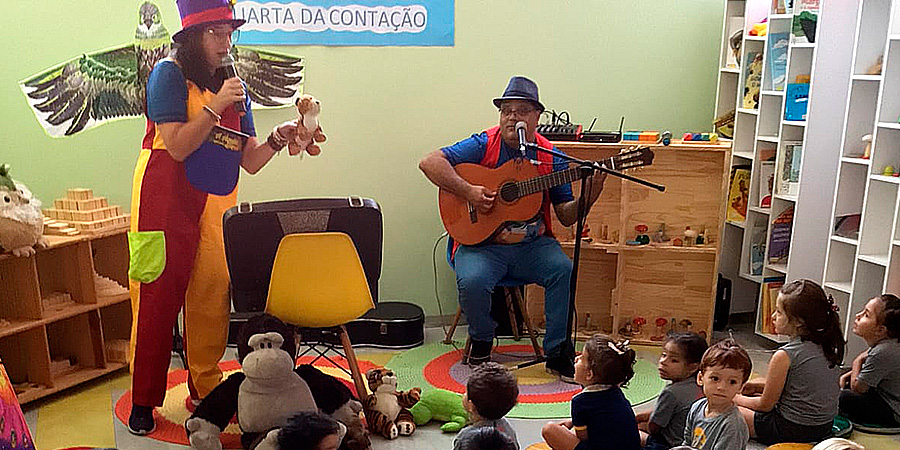 aula da educação infantil 